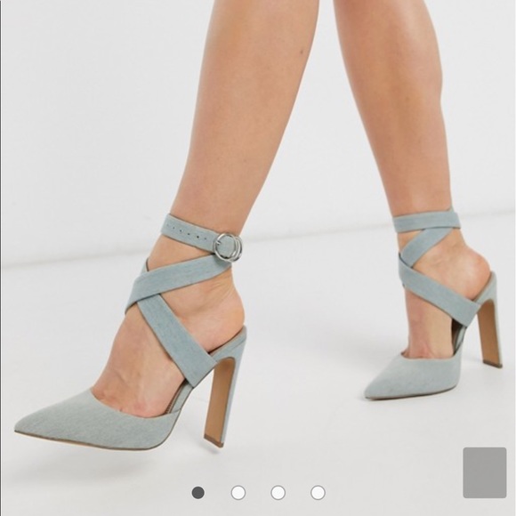 Brand New ASOS Denim Sandals - Picture 3 of 3